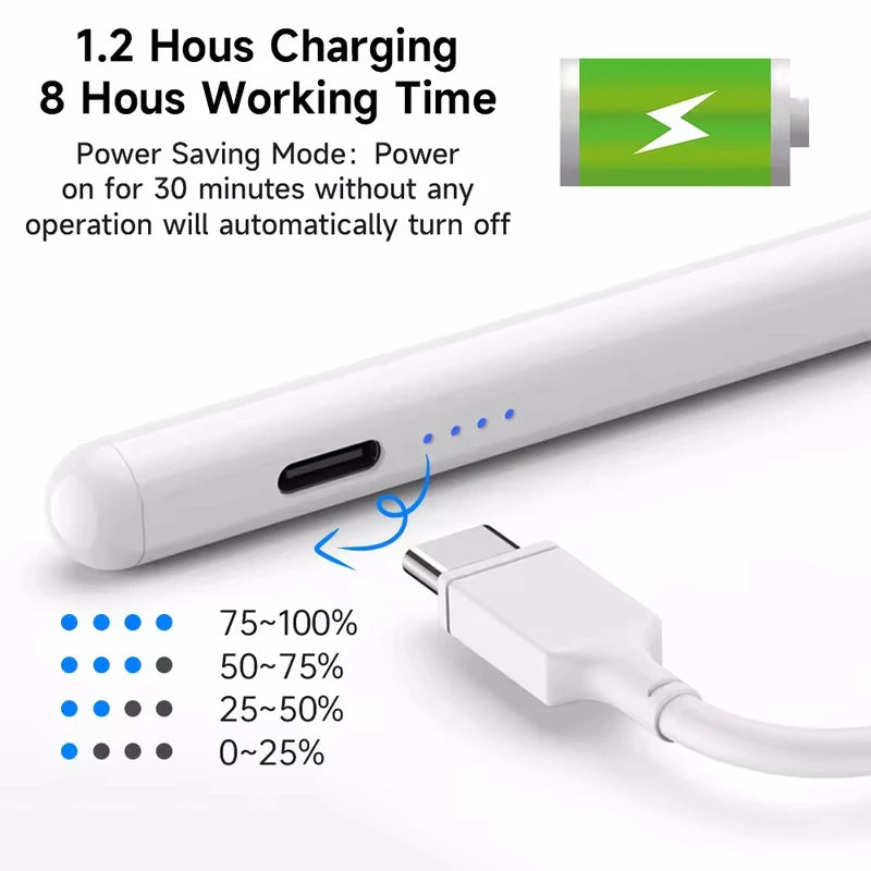New Universal Stylus Pen for Tablet Touch Pen for Ipad Apple Pencil Mobile Phone for Huawei Lenovo Samsung Phone Xiaomi Redmi
