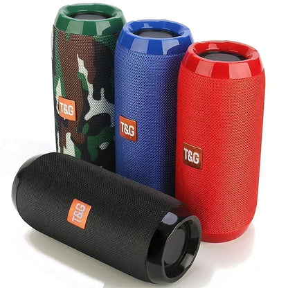 Portable Speaker Wireless Bluetooth-Compatible Subwoofer Outdoor Waterproof Loudspeaker Stereo Surround Support FM Radiotf